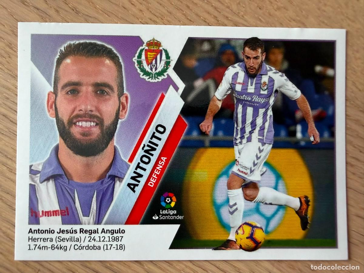 Cromos de f&uacute;tbol: 3 ANTO&Ntilde;ITO VALLADOLID 19 20 2019 2020 LIGA SANTANDER COLECCIONES ESTE SIN PEGAR STICKER