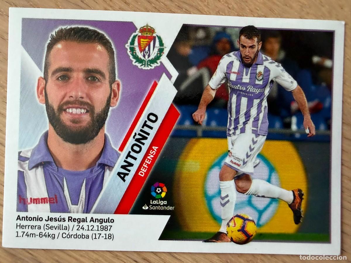 Cromos de f&uacute;tbol: 3 ANTO&Ntilde;ITO VALLADOLID 19 20 2019 2020 LIGA SANTANDER COLECCIONES ESTE SIN PEGAR STICKER