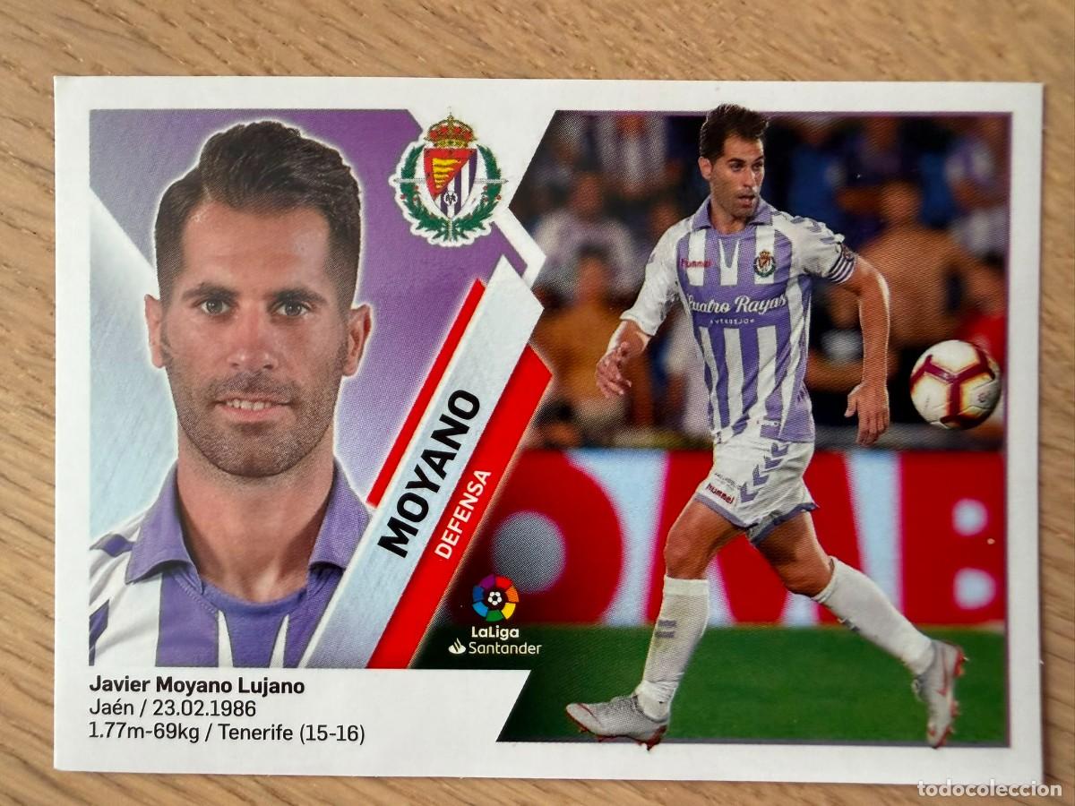 Cromos de f&uacute;tbol: 4A 4 A MOYANO VALLADOLID 19 20 2019 2020 LIGA SANTANDER COLECCIONES ESTE SIN PEGAR STICKER