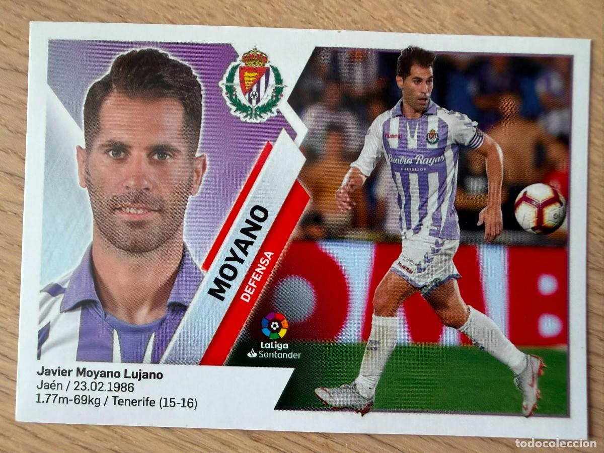 Cromos de f&uacute;tbol: 4A 4 A MOYANO VALLADOLID 19 20 2019 2020 LIGA SANTANDER COLECCIONES ESTE SIN PEGAR STICKER