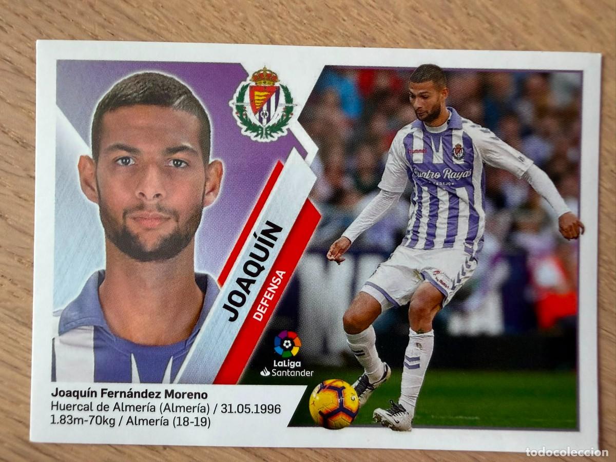 Cromos de f&uacute;tbol: 4B 4 B JOAQUIN VALLADOLID 19 20 2019 2020 LIGA SANTANDER COLECCIONES ESTE SIN PEGAR STICKER