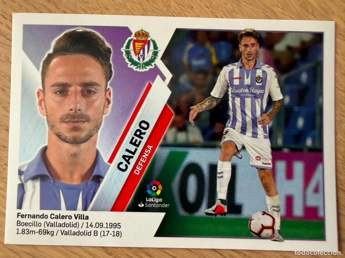 Cromos de f&uacute;tbol: 6 CALERO VALLADOLID 19 20 2019 2020 LIGA SANTANDER COLECCIONES ESTE SIN PEGAR STICKER