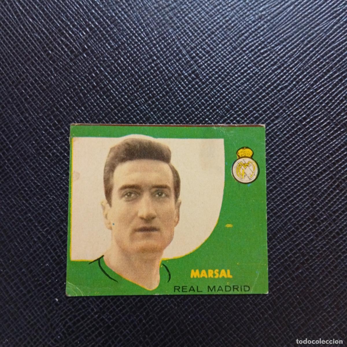 Cromos de f&uacute;tbol: MARSAL REAL MADRID BRUGUERA 1958 1959 CROMO FUTBOL 58 59 LIGA - DESPEGADO - A35 PG307
