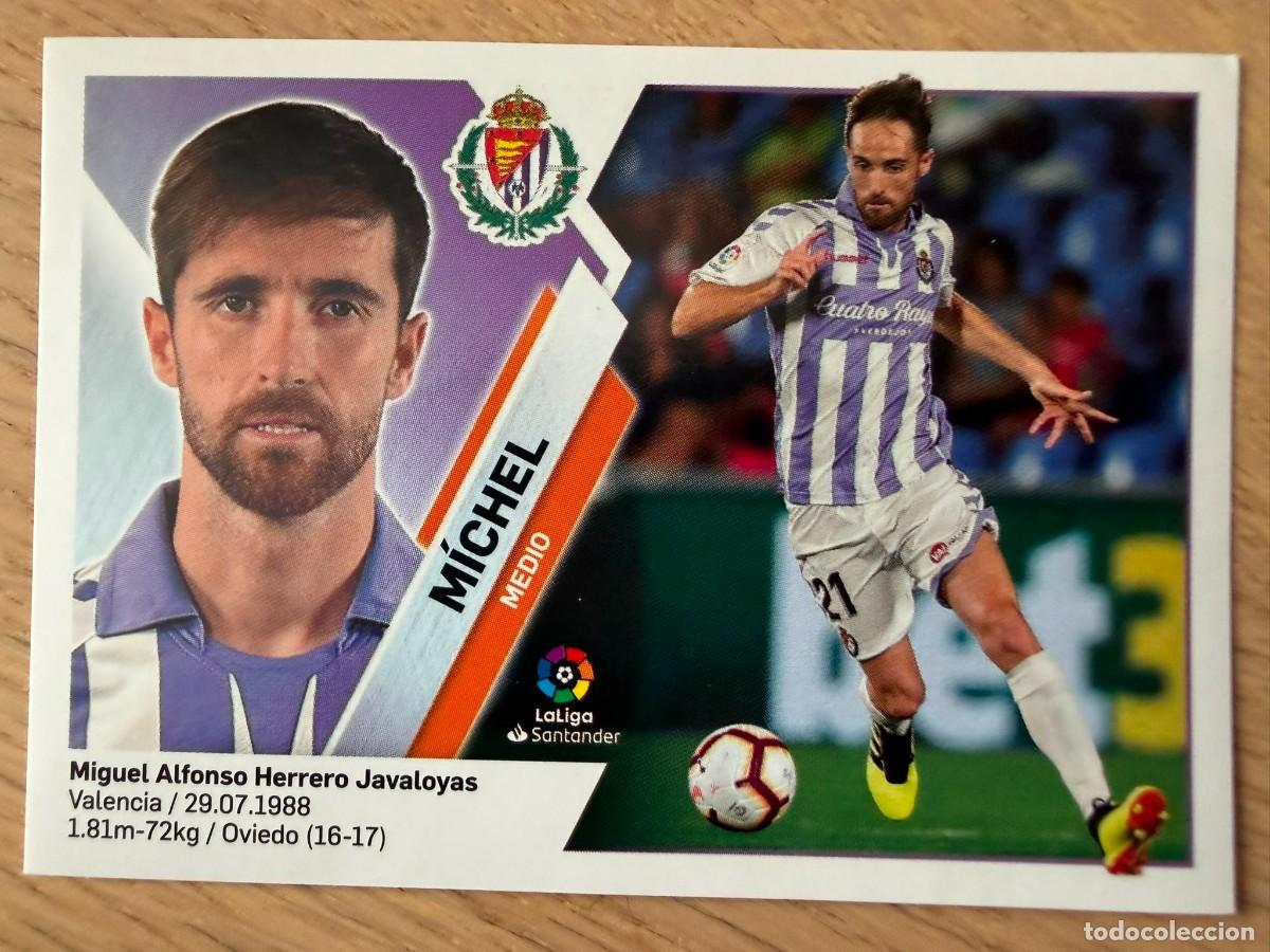 Football Stickers: 10 MICHEL VALLADOLID 19 20 2019 2020 LIGA SANTANDER COLECCIONES ESTE SIN PEGAR STICKER