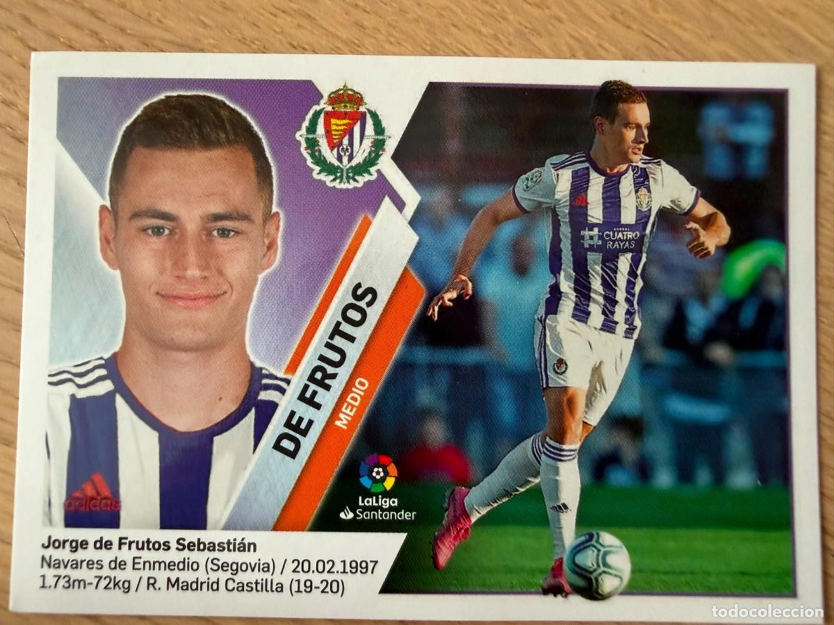 Figurine di Calcio: 11B 11 B DE FRUTOS VALLADOLID 19 20 2019 2020 LIGA SANTANDER COLECCIONES ESTE SIN PEGAR STICKER