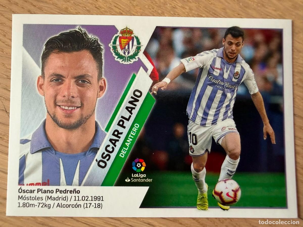 Cartes &agrave; collectionner de Football: 13 OSCAR PLANO VALLADOLID 19 20 2019 2020 LIGA SANTANDER COLECCIONES ESTE SIN PEGAR STICKER