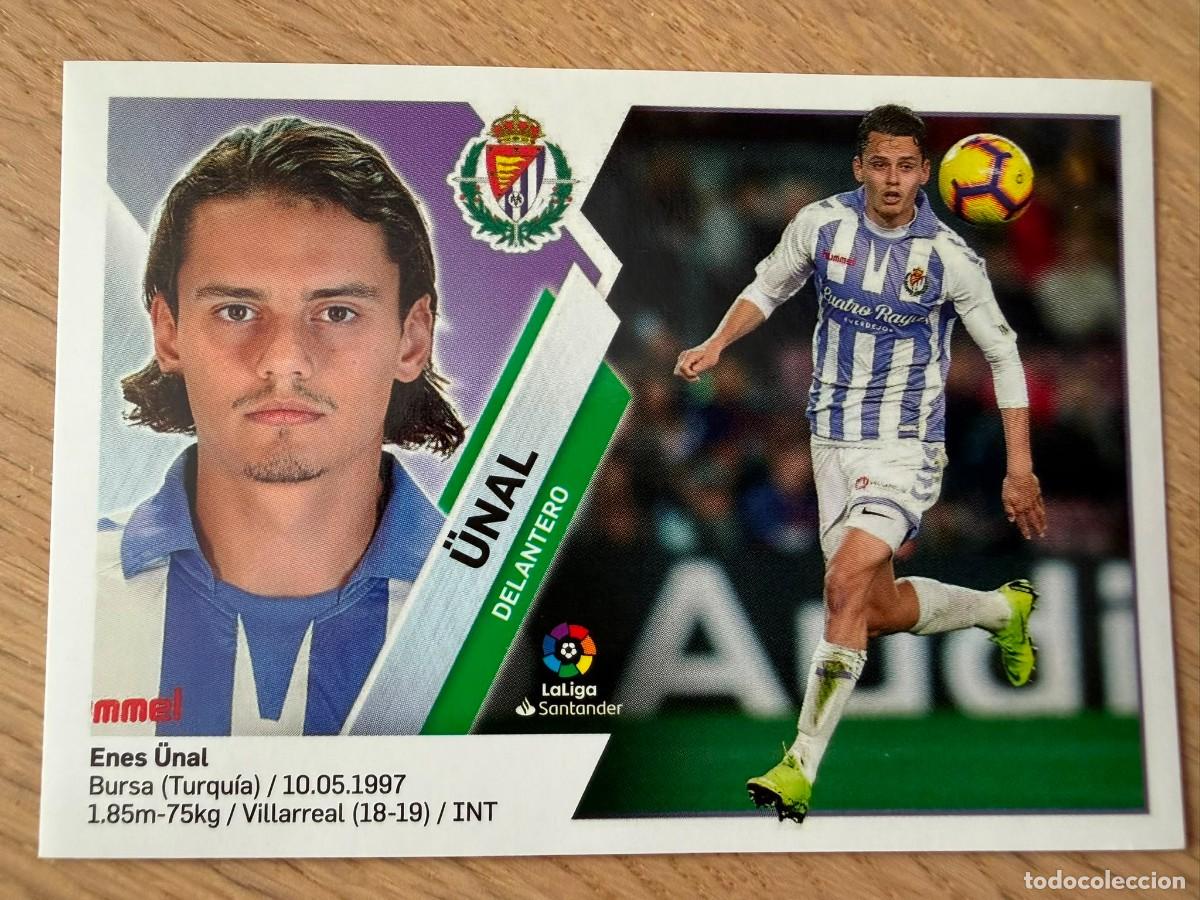 Figurine di Calcio: 14 ENES UNAL VALLADOLID 19 20 2019 2020 LIGA SANTANDER COLECCIONES ESTE SIN PEGAR STICKER