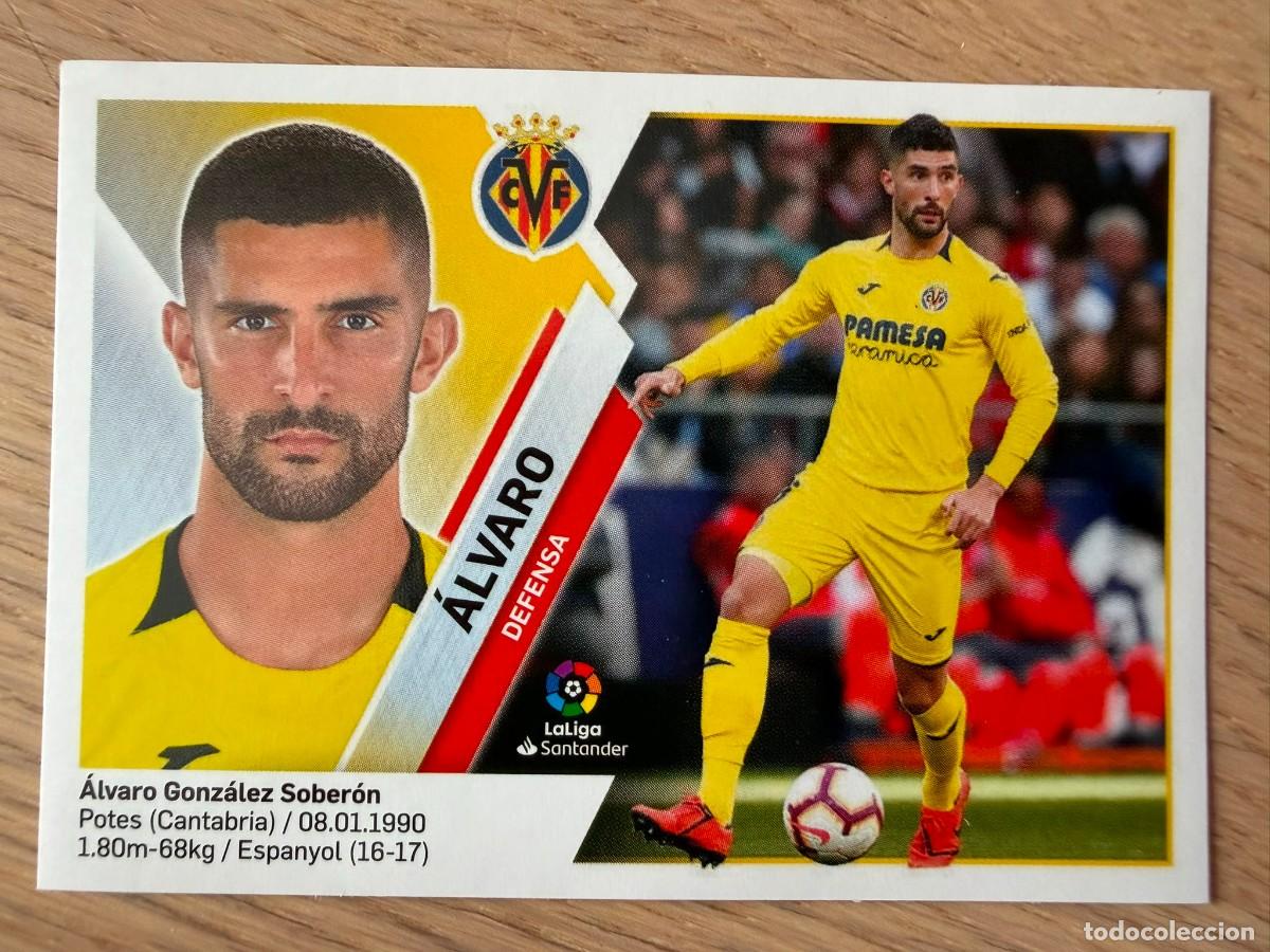 Figurine di Calcio: 4 ALVARO VILLARREAL 19 20 2019 2020 LIGA SANTANDER COLECCIONES ESTE SIN PEGAR STICKER