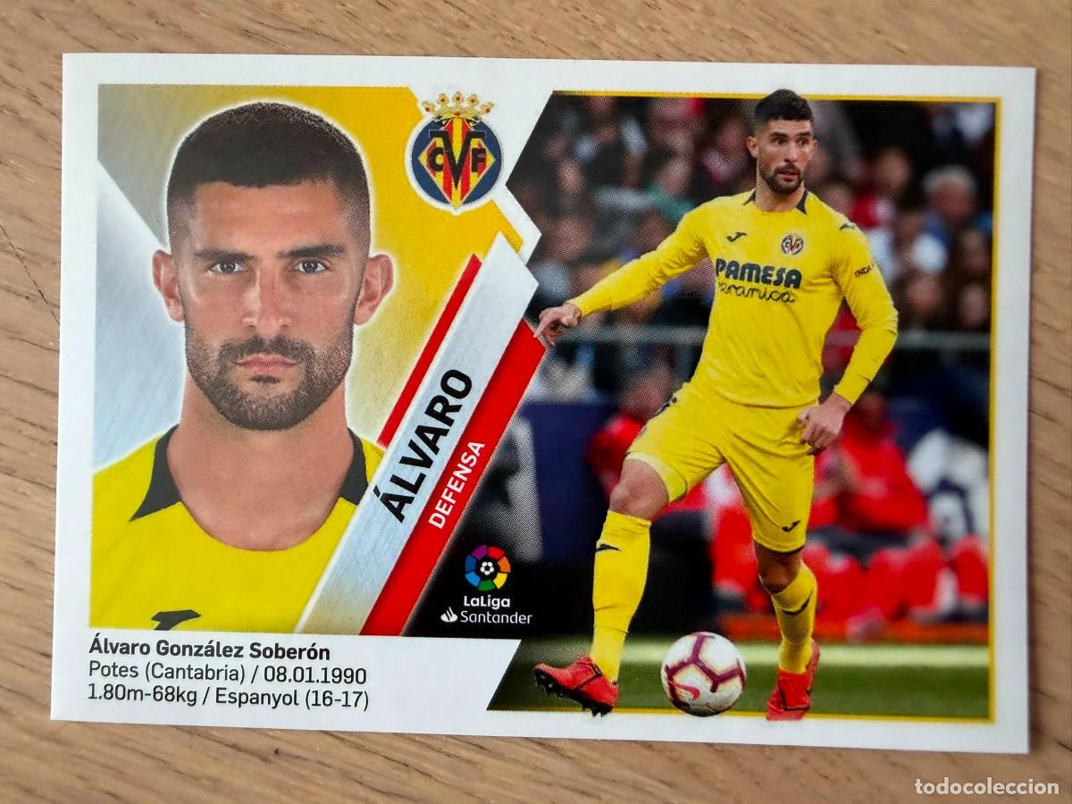 Figurine di Calcio: 4 ALVARO VILLARREAL 19 20 2019 2020 LIGA SANTANDER COLECCIONES ESTE SIN PEGAR STICKER