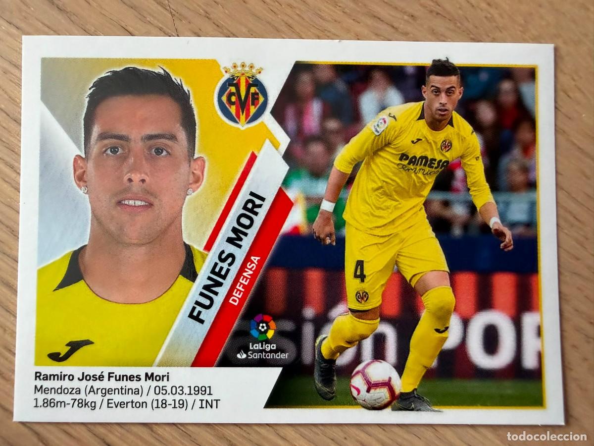 Figurine di Calcio: 6A 6 A FUNES MORI VILLARREAL 19 20 2019 2020 LIGA SANTANDER COLECCIONES ESTE SIN PEGAR STICKER