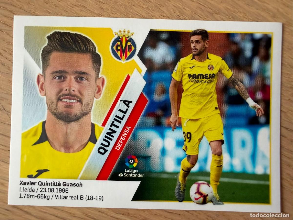 Figurine di Calcio: 7B 7 B QUINTILLA VILLARREAL 19 20 2019 2020 LIGA SANTANDER COLECCIONES ESTE SIN PEGAR STICKER