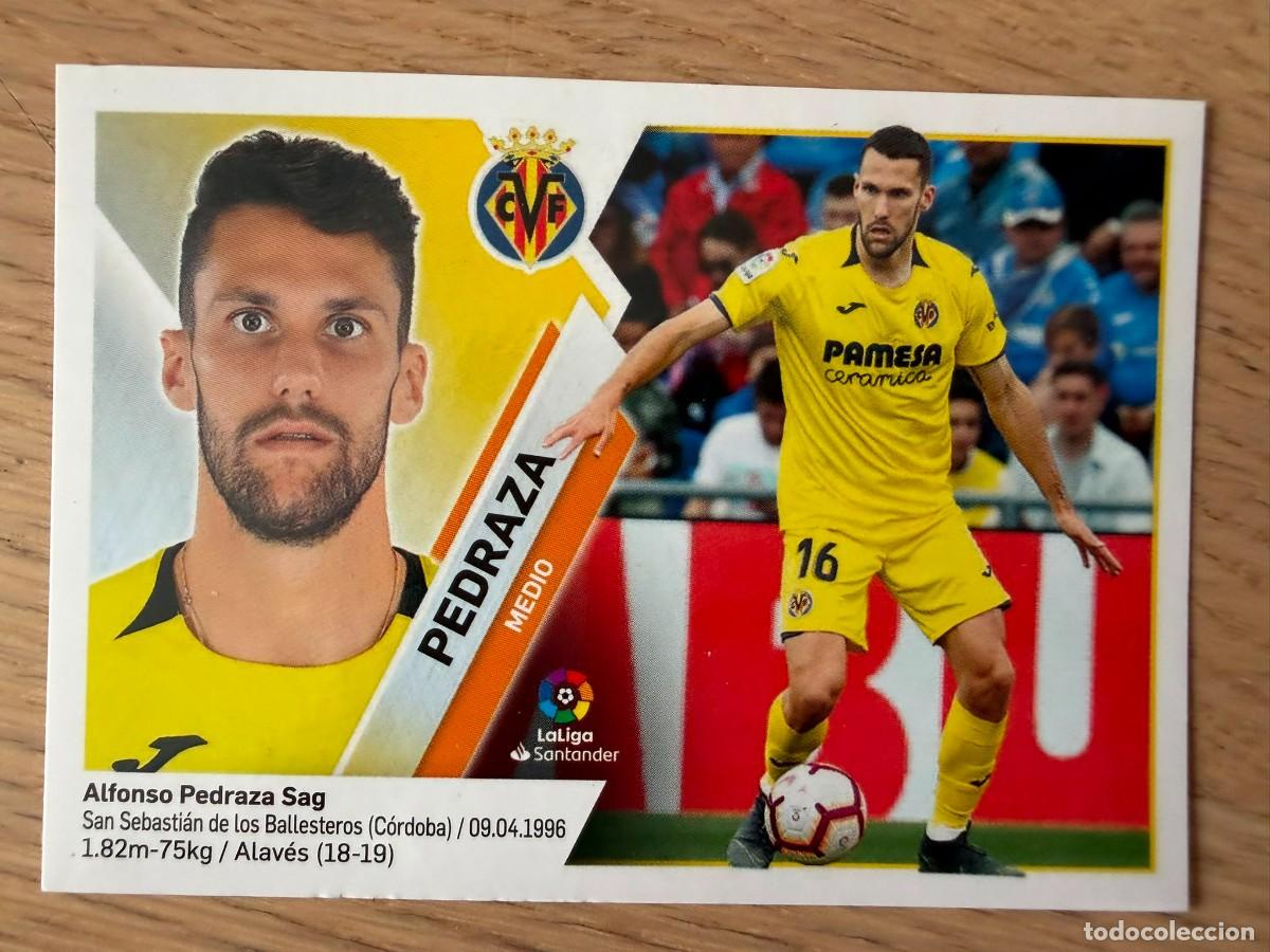 Figurine di Calcio: 9A 9 A PEDRAZA VILLARREAL 19 20 2019 2020 LIGA SANTANDER COLECCIONES ESTE SIN PEGAR STICKER