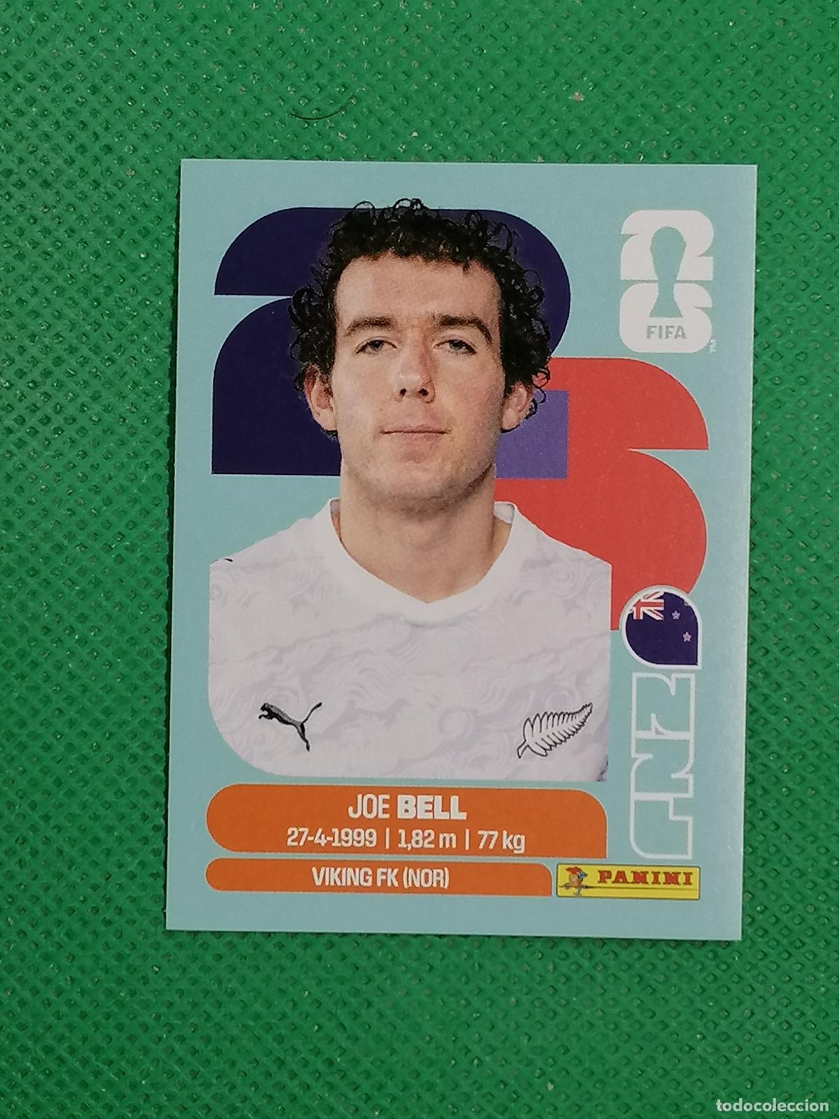 Figurine di Calcio: NZL 10 NZL10 JOE BELL NUEVA ZELANDA ⚽ PANINI FIFA MUNDIAL WORLD CUP 26 2026 STICKER ⚽