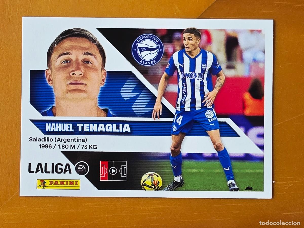 Cromos de f&uacute;tbol: 7 Nahuel Tenaglia, Deportivo Alav&eacute;s, Panini Ediciones Liga Este 2026 2027 26 27 sin pegar