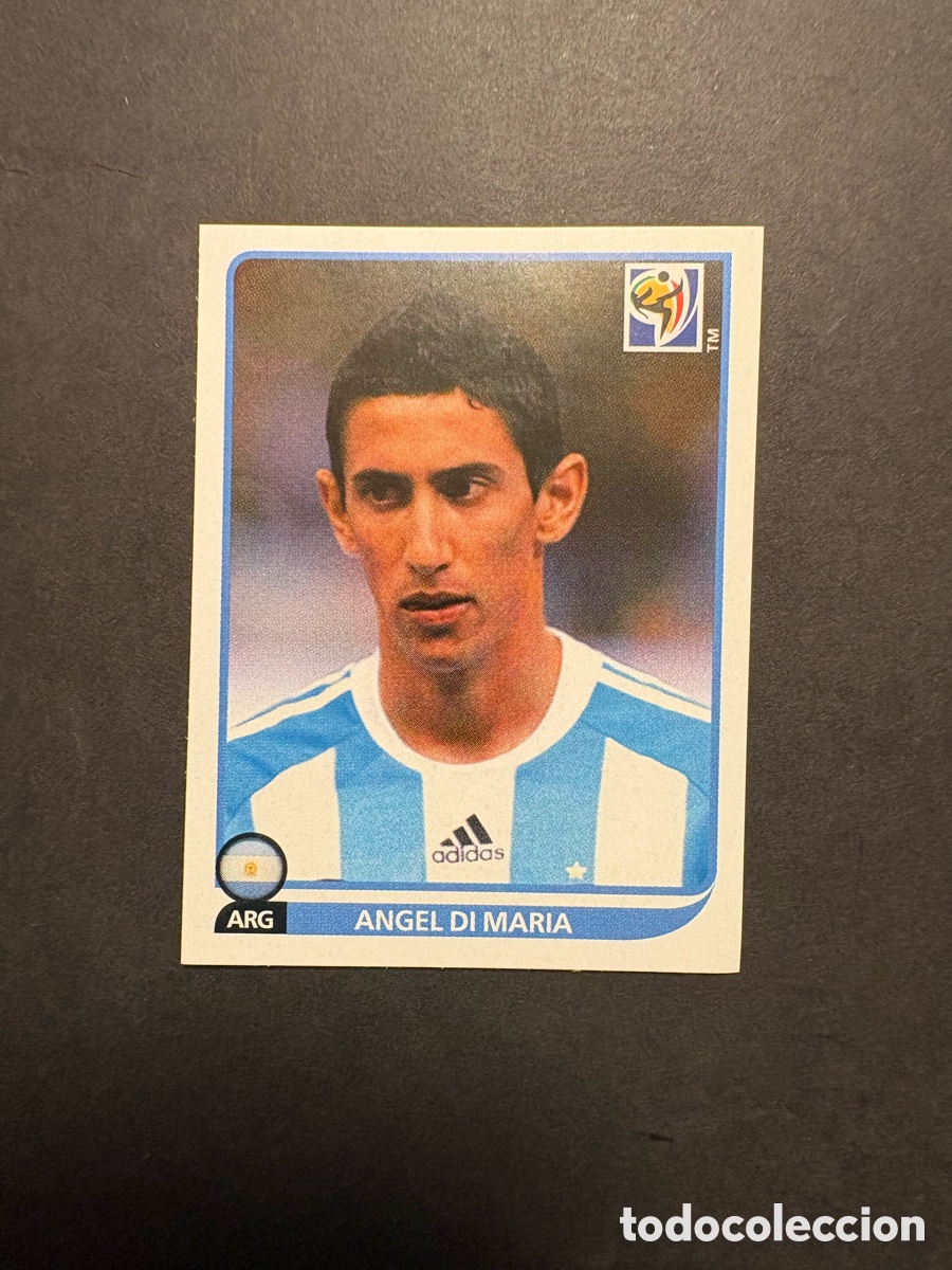 Cromos de f&uacute;tbol: 119 ANGEL DI MARIA ARGENTINA CROMOS MUNDIAL FUTBOL SOUTH AFRICA 2010 FIFA WORLD CUP PANINI SIN PEGAR