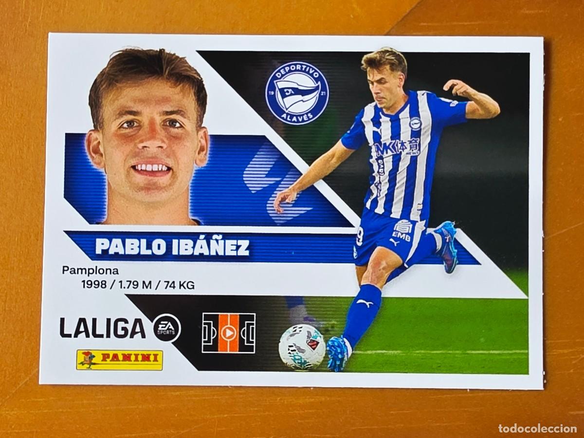 Cromos de f&uacute;tbol: 15 Pablo Ib&aacute;&ntilde;ez, Deportivo Alav&eacute;s, Panini Ediciones Liga Este 2026 2027 26 27 sin pegar