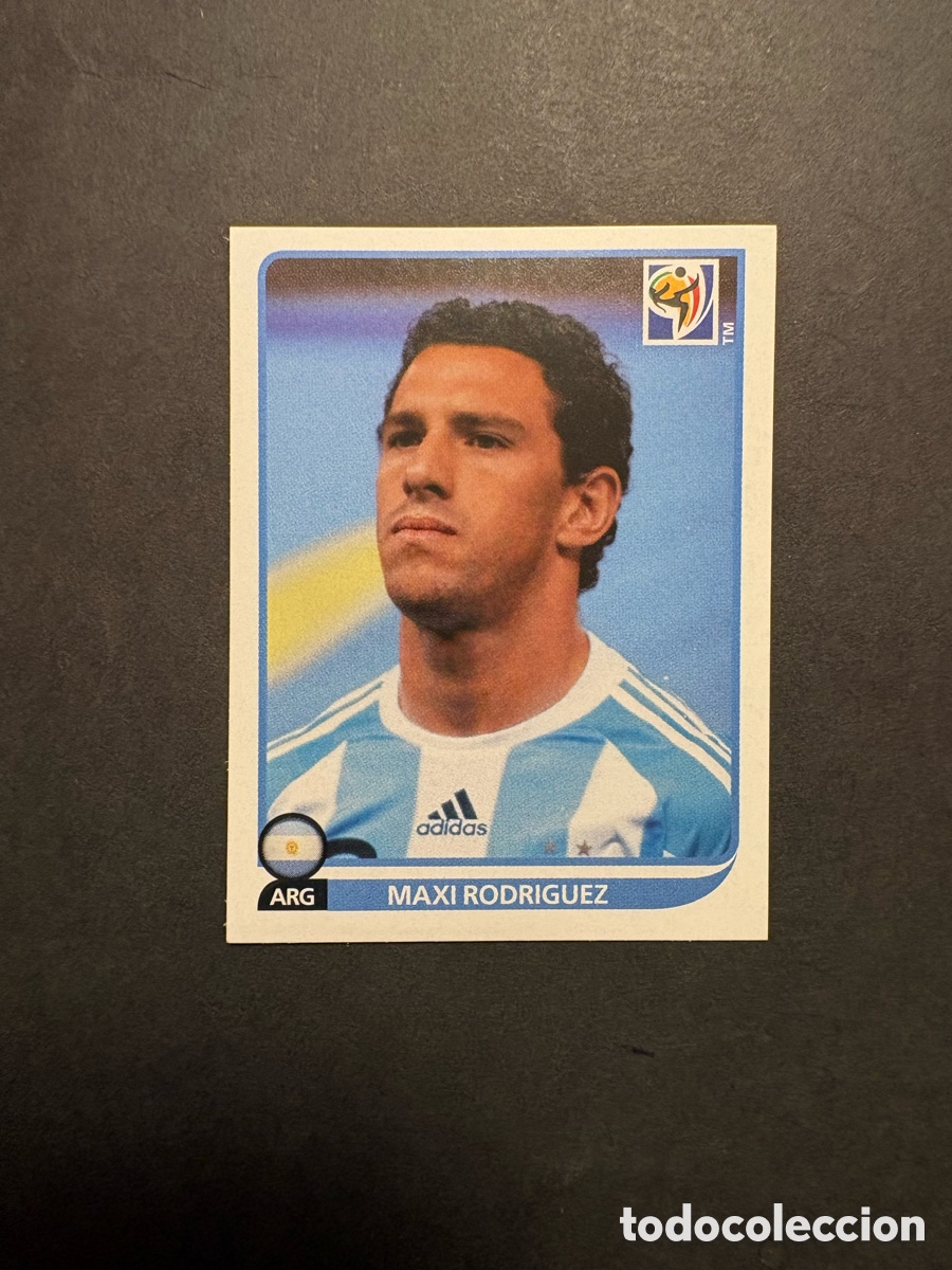 Cromos de f&uacute;tbol: 117 PANINI MUNDIAL 2010 WORLD CUP MAXI RODRIGUEZ - ARGENTINA -- CROMO NUNCA PEGADO