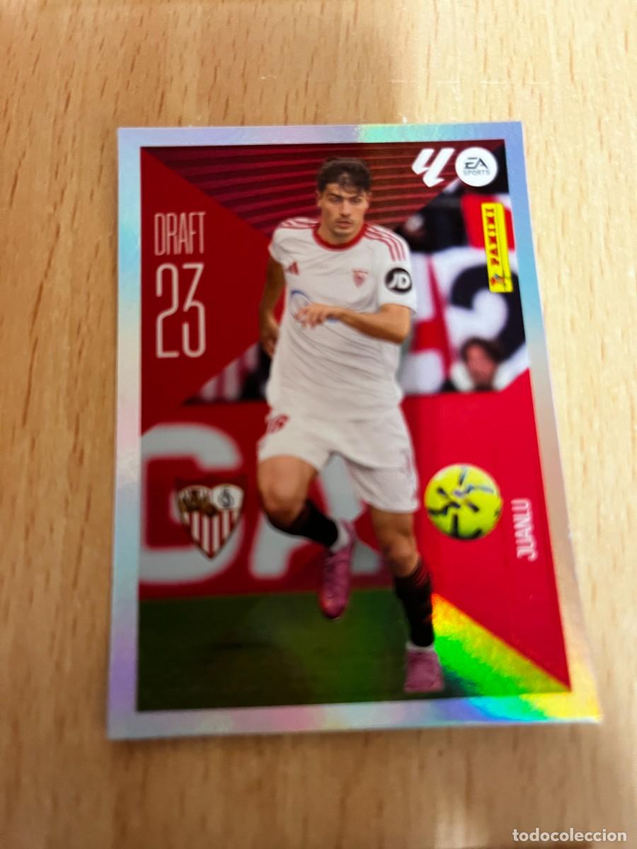 Cromos de f&uacute;tbol: LIGA ESTE 2026 2027 26 27 PANINI N&ordm; 14 JUANLU SEVILLA DRAFT 23