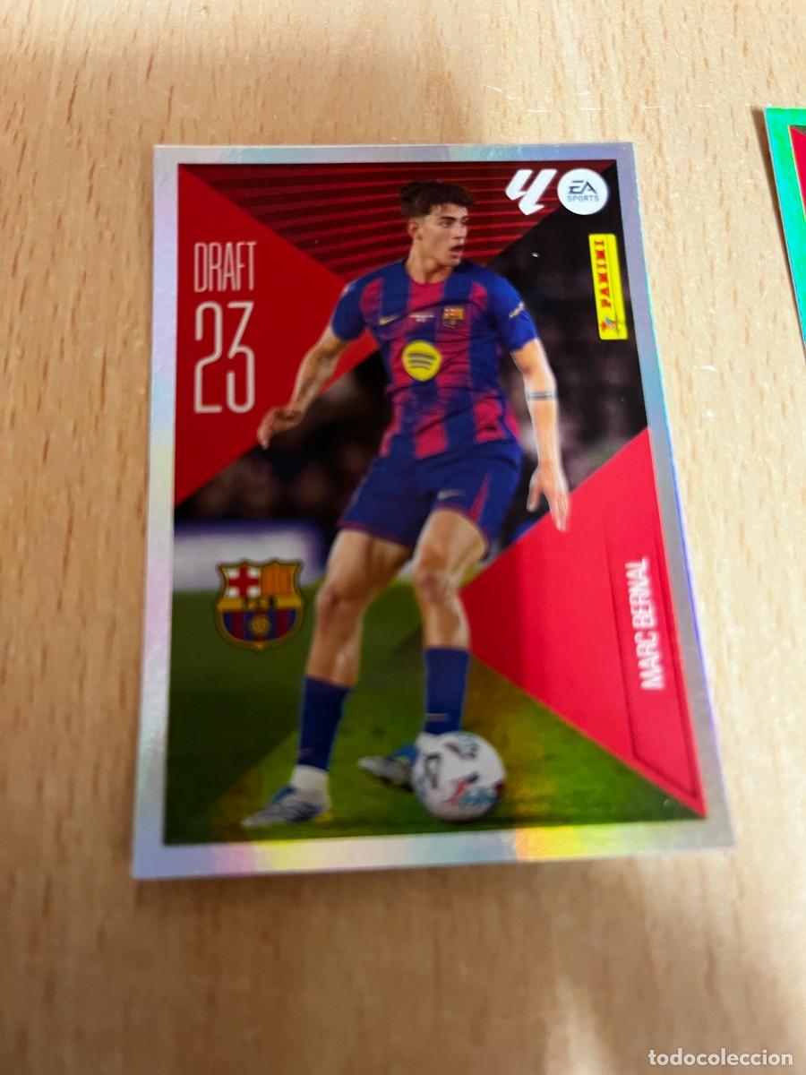 Cromos de f&uacute;tbol: LIGA ESTE 2026 2027 26 27 PANINI N&ordm; 15 MARC BERNAL BARCELONA DRAFT 23
