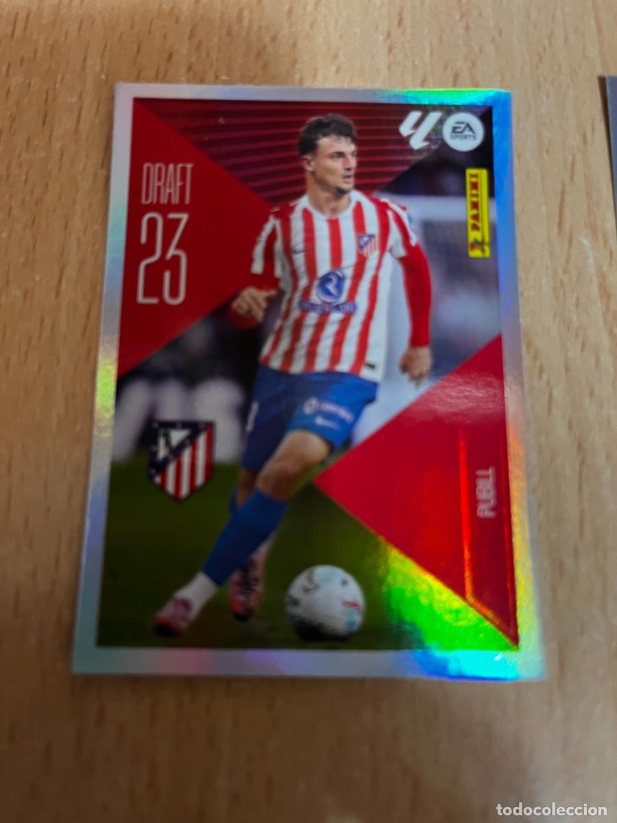 Cromos de f&uacute;tbol: LIGA ESTE 2026 2027 26 27 PANINI N&ordm; 19 PUBILL ATLETICO MADRID DRAFT 2