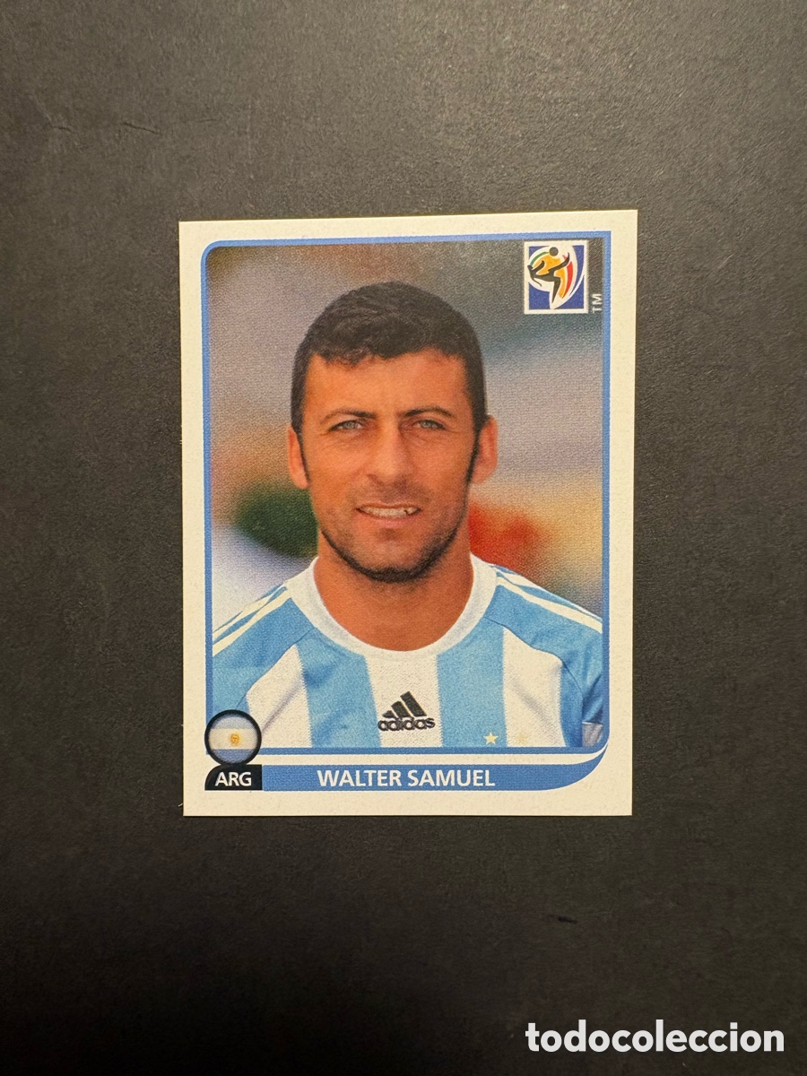 Cromos de f&uacute;tbol: 111 SAMUEL ARGENTINA PANINI 2010 SOUTH AFRICA MUNDIAL SUDAFRICA FUTBOL 10 - SIN PEGAR - BL1
