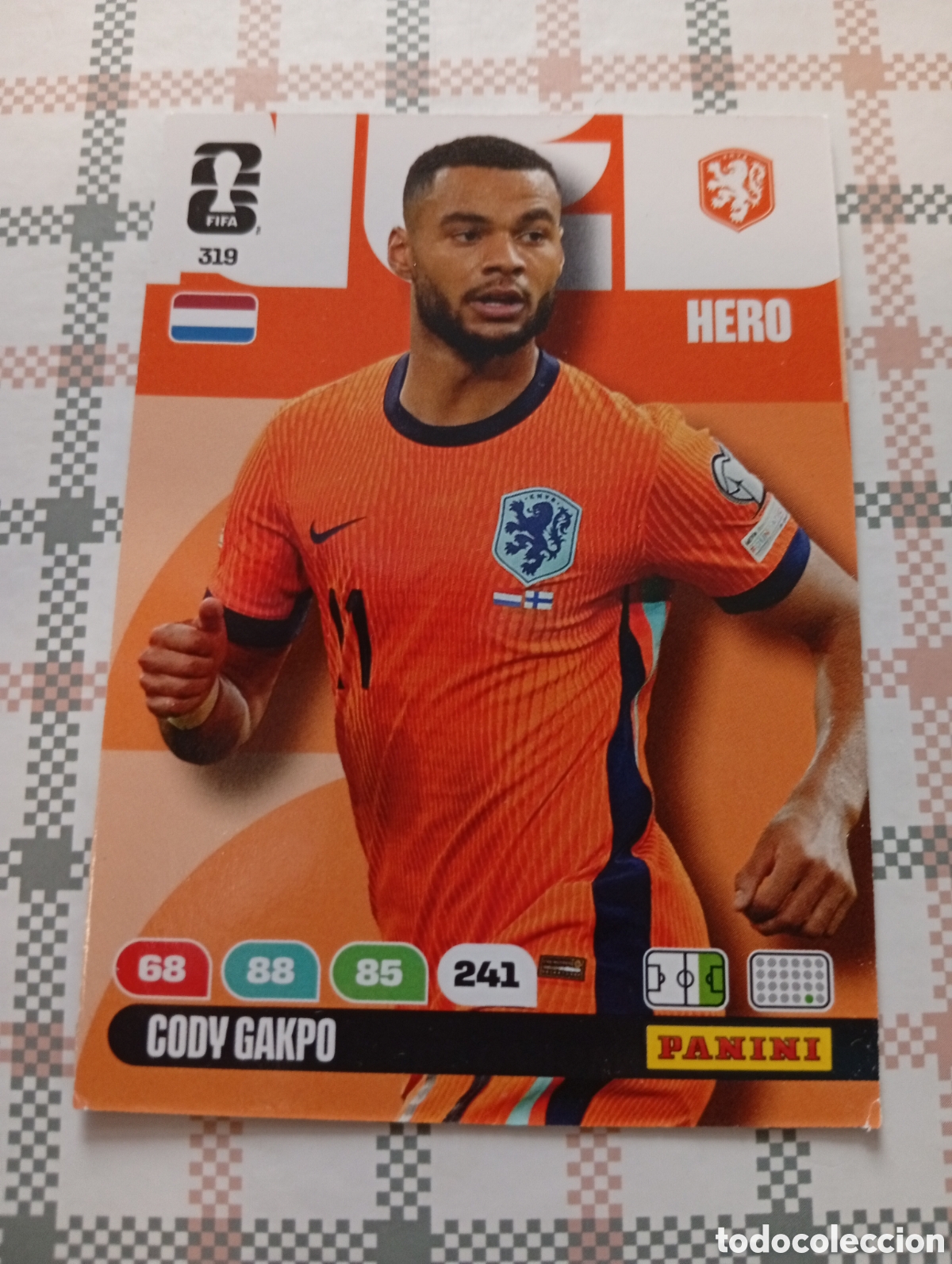 Cromos de f&uacute;tbol: 319 GAKPO HOLANDA FIFA WORLD CUP MUNDIAL 2026
