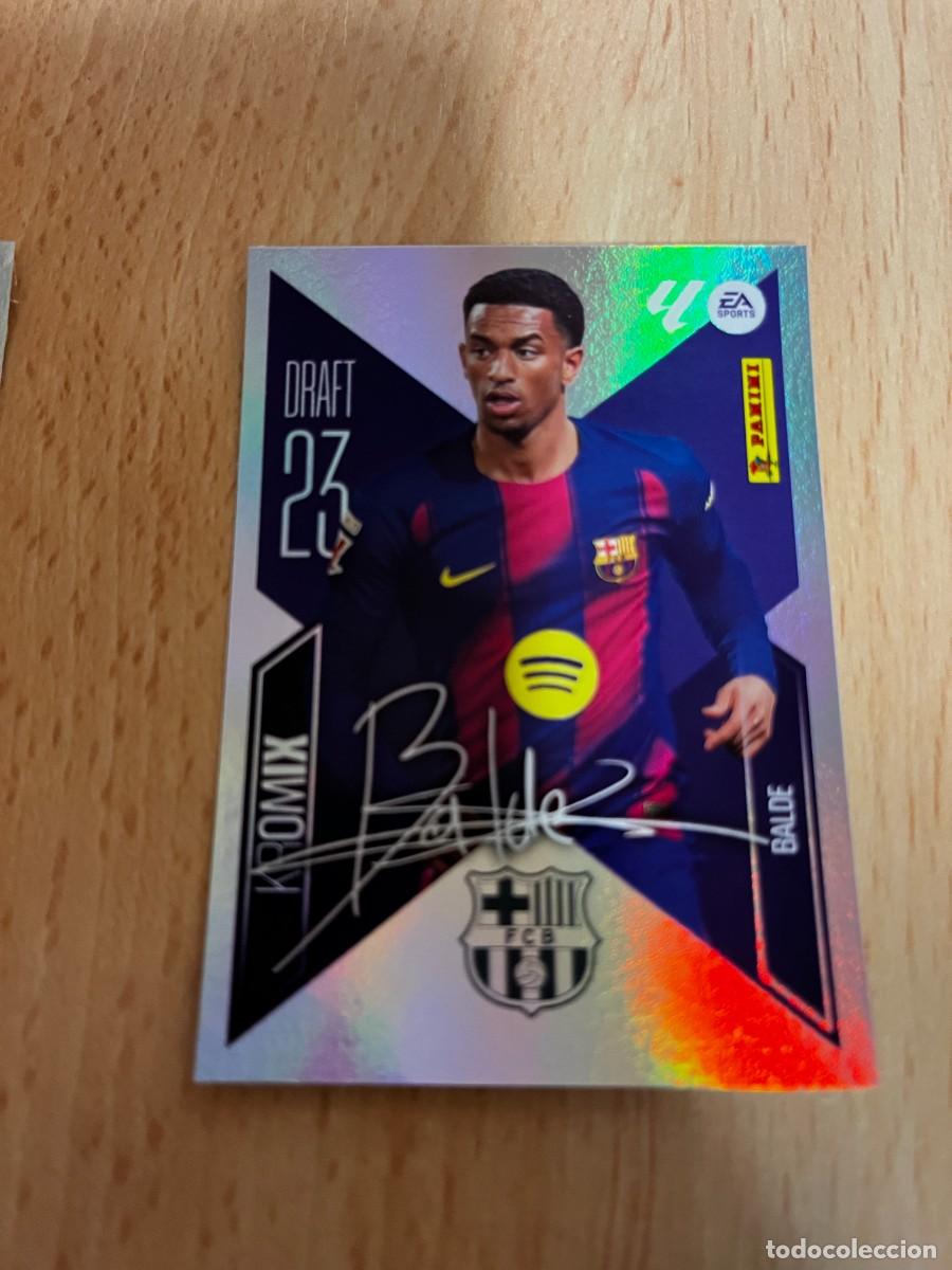 Cromos de f&uacute;tbol: LIGA ESTE 2026 2027 26 27 PANINI N&ordm; K2 BALDE BARCELONA DRAFT 23 KROMIX