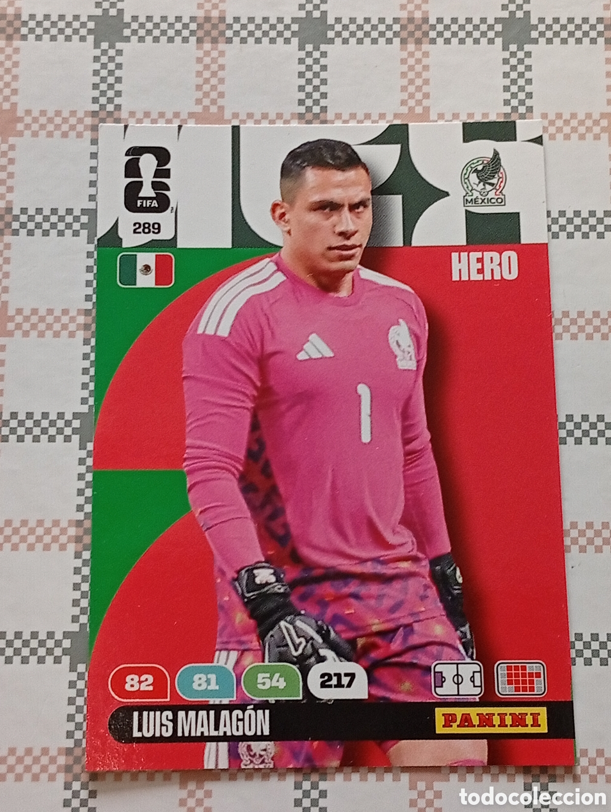 Cromos de f&uacute;tbol: 289 LUIS MALAG&Oacute;N M&Eacute;XICO FIFA WORLD CUP MUNDIAL 2026