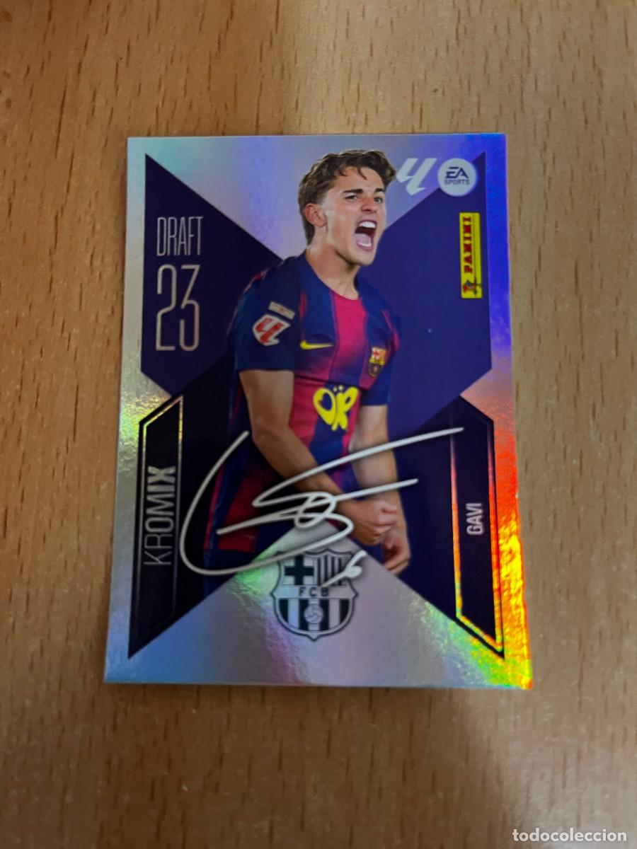 Cromos de f&uacute;tbol: LIGA ESTE 2026 2027 26 27 PANINI N&ordm; K8 GAVI BARCELONA DRAFT 23 KROMIX