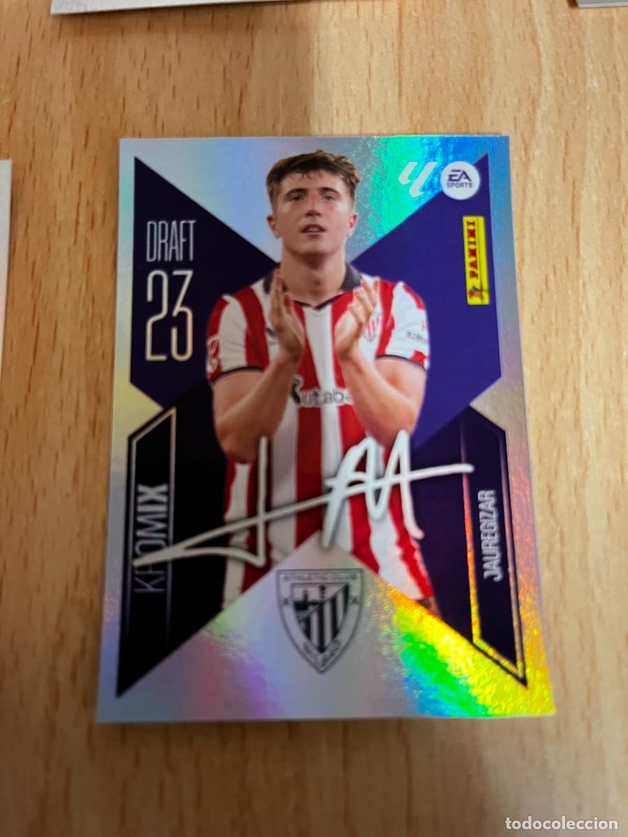 Cromos de f&uacute;tbol: LIGA ESTE 2026 2027 26 27 PANINI N&ordm; K11 JAUREGIZAR ATHLETIC BILBAO DRAFT 23 KROMIX