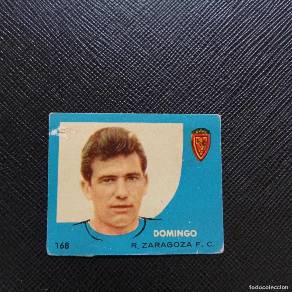 Cartes &agrave; collectionner de Football: 168 DOMINGO ZARAGOZA BRUGUERA 1958 1959 CROMO FUTBOL 58 59 LIGA - DESPEGADO - A35 PG352