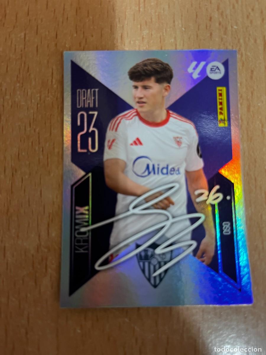 Cartes &agrave; collectionner de Football: LIGA ESTE 2026 2027 26 27 PANINI N&ordm; K17 OSO SEVILLA DRAFT 23 KROMIX