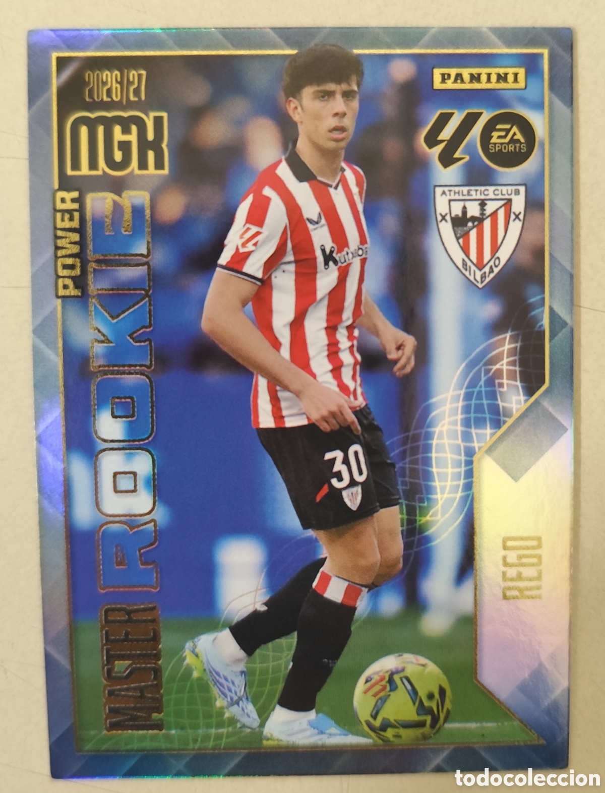 Figurine di Calcio: MEGACRACKS MASTER ROOKIE POWER 2026 2027 418 P REGO 26 27