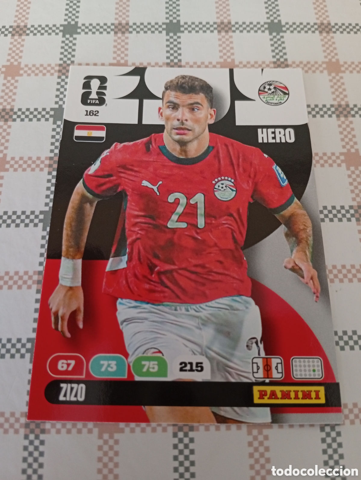 Figurine di Calcio: 162 WORLD CUP 2026 ZIZO EGIPTO HERO ADRENALYN MUNDIAL PANINI 26