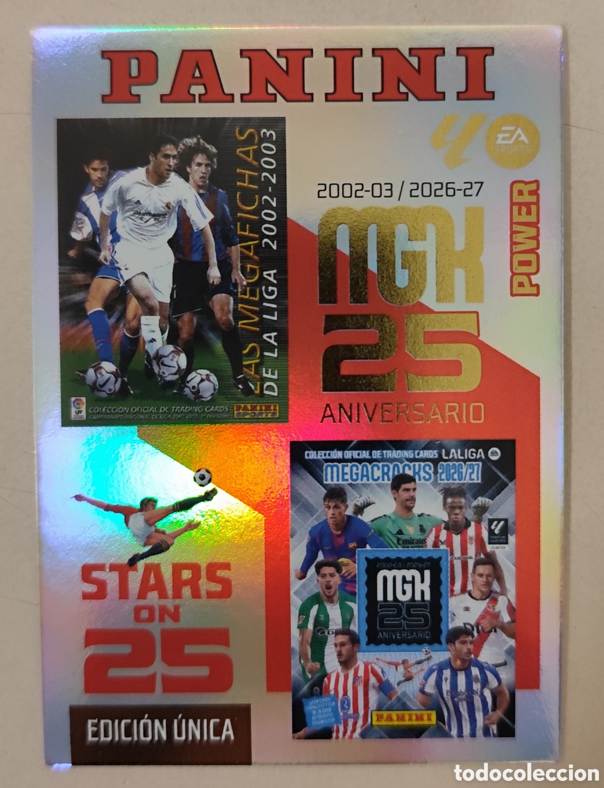 Figurine di Calcio: MEGACRACKS 25 ANIVERSARIO POWER 2026 2027 26 27