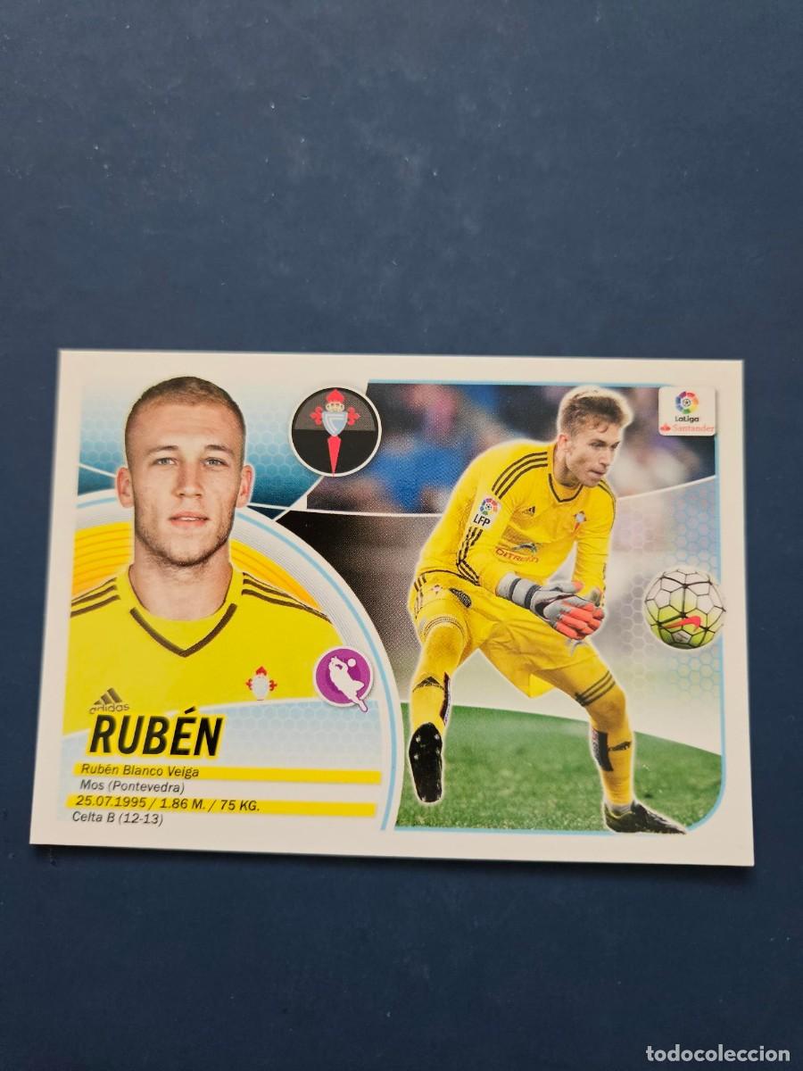 Cromos de f&uacute;tbol: N&ordm; 2 RUBEN CELTA LOGO NUEVO LIGA ESTE 16 17 2016 2017 SIN PEGAR NUNCA PEGADO