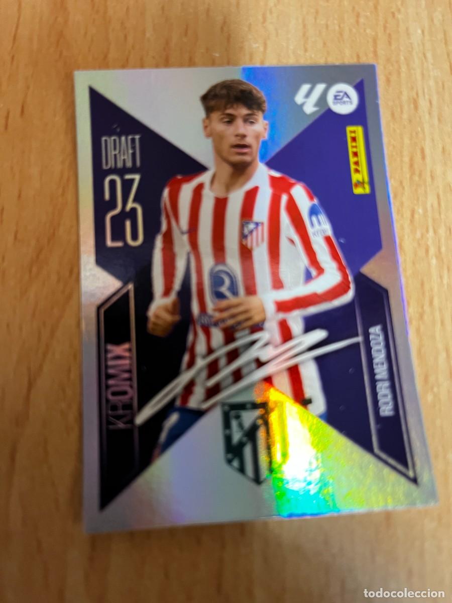 Cromos de f&uacute;tbol: LIGA ESTE 2026 2027 26 27 PANINI N&ordm; K21 RODRI MENDOZA ATLETICO MADRID DRAFT 23 KROMIX