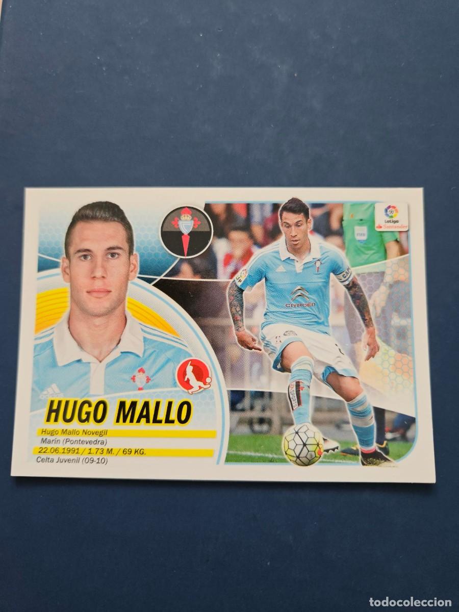 Cromos de f&uacute;tbol: N&ordm; 3 HUGO MALLO CELTA LOGO NUEVO LIGA ESTE 16 17 2016 2017 SIN PEGAR NUNCA PEGADO