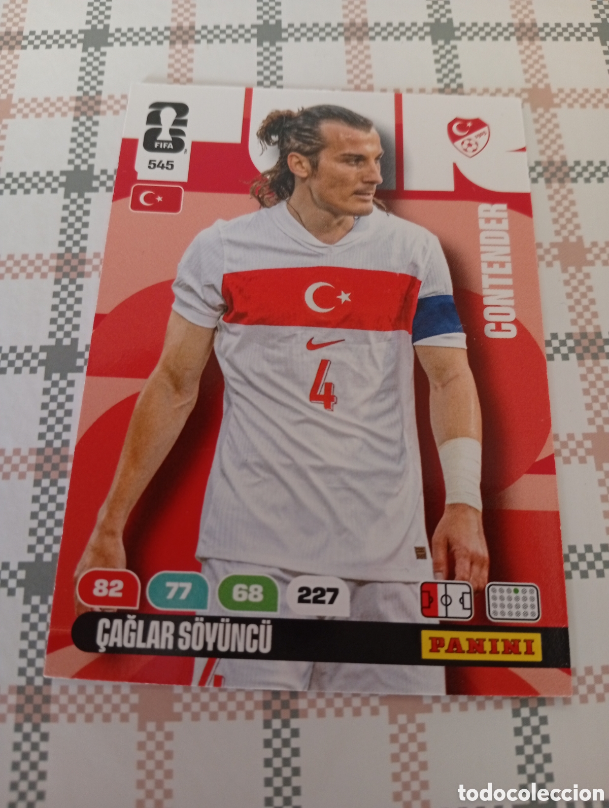 Cromos de f&uacute;tbol: &Ccedil;AGLAR SOYUNCU TURQUIA N&ordm; 545 ADRENALYN XL MUNDIAL 2026 26 FIFA WORLD CUP PANINI