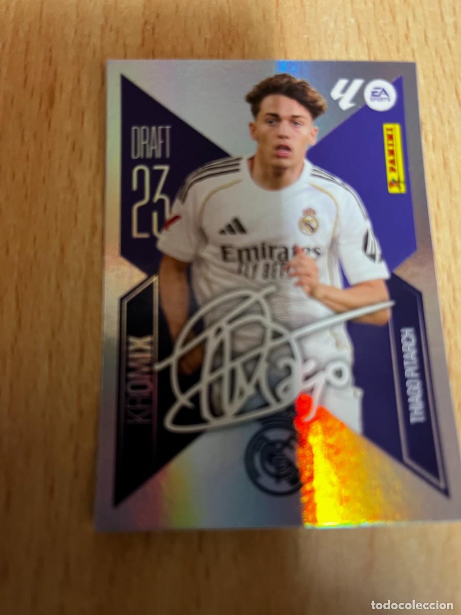 Cromos de f&uacute;tbol: LIGA ESTE 2026 2027 26 27 PANINI N&ordm; K22 THIAGO PITARCH REAL MADRID DRAFT 23 KROMIX