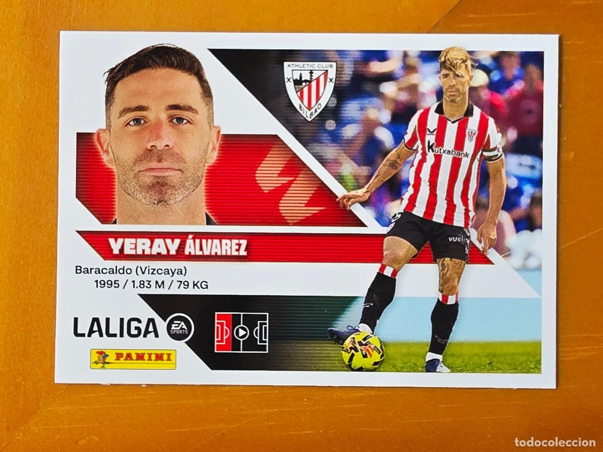 Cromos de f&uacute;tbol: 6B Yeray &Aacute;lvarez, Athletic Club de Bilbao, Panini Ediciones Liga Este 2026 2027 26 27 sin pegar