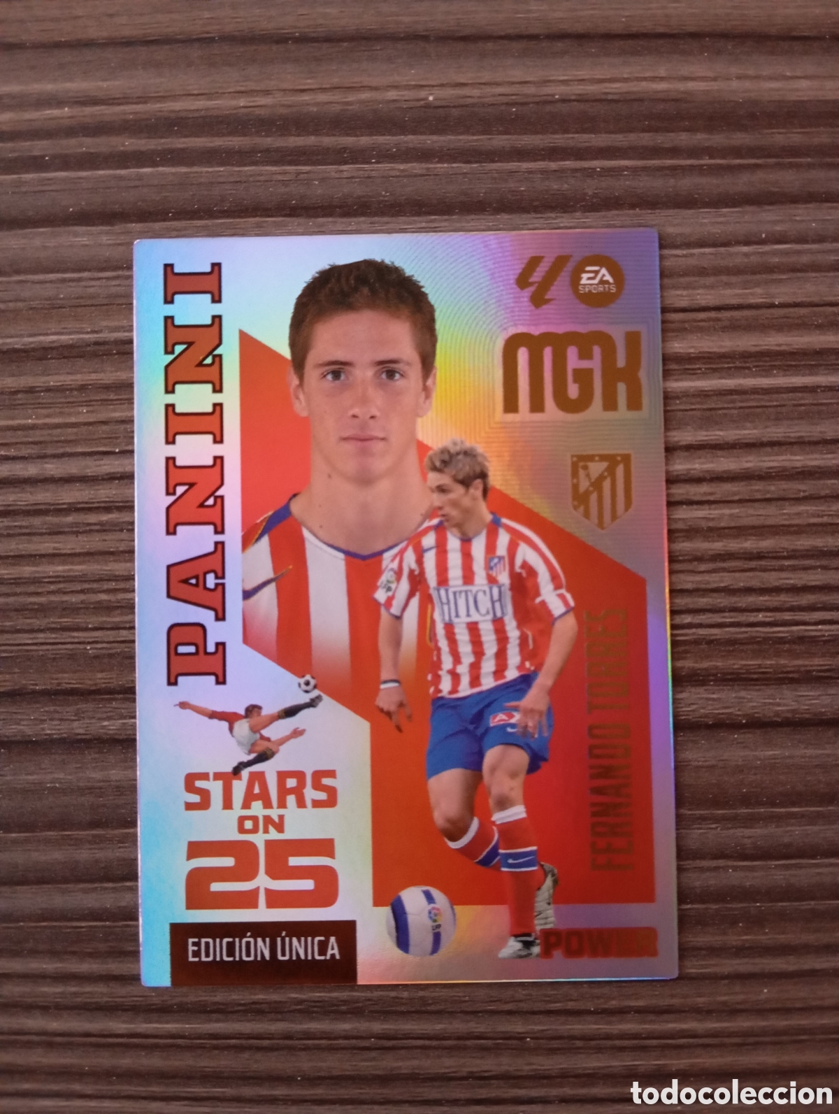 Figurine di Calcio: 432P FERNANDO TORRES STARS ON 25 POWER EDICI&Oacute;N LIMITADA PANINI MEGACRACKS 26 27