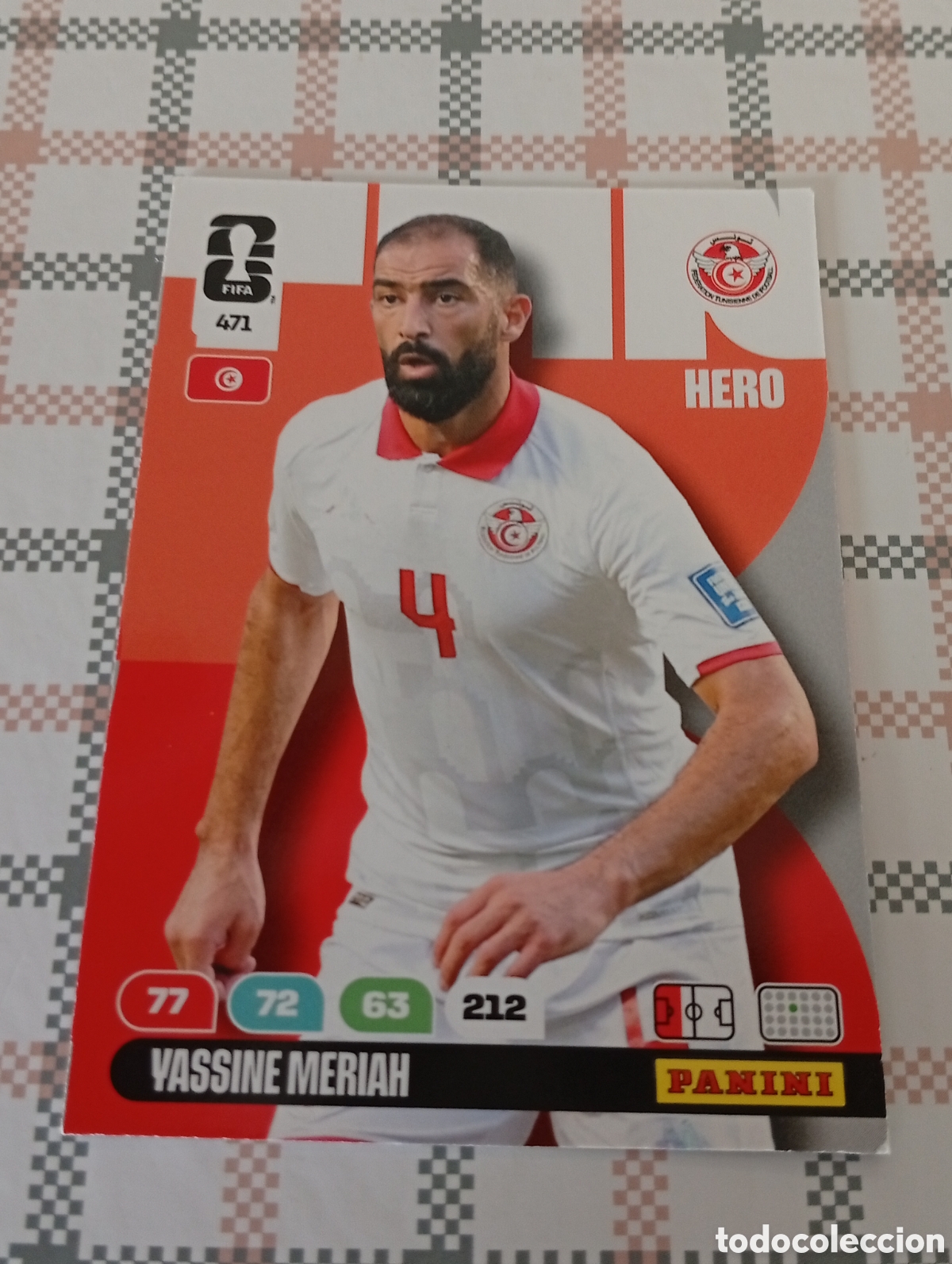 Fu&szlig;ball-Sticker: 471 MERIAH TUNEZ Carta FIFA WORLD CUP 2026 mundial ADRENALYN XL