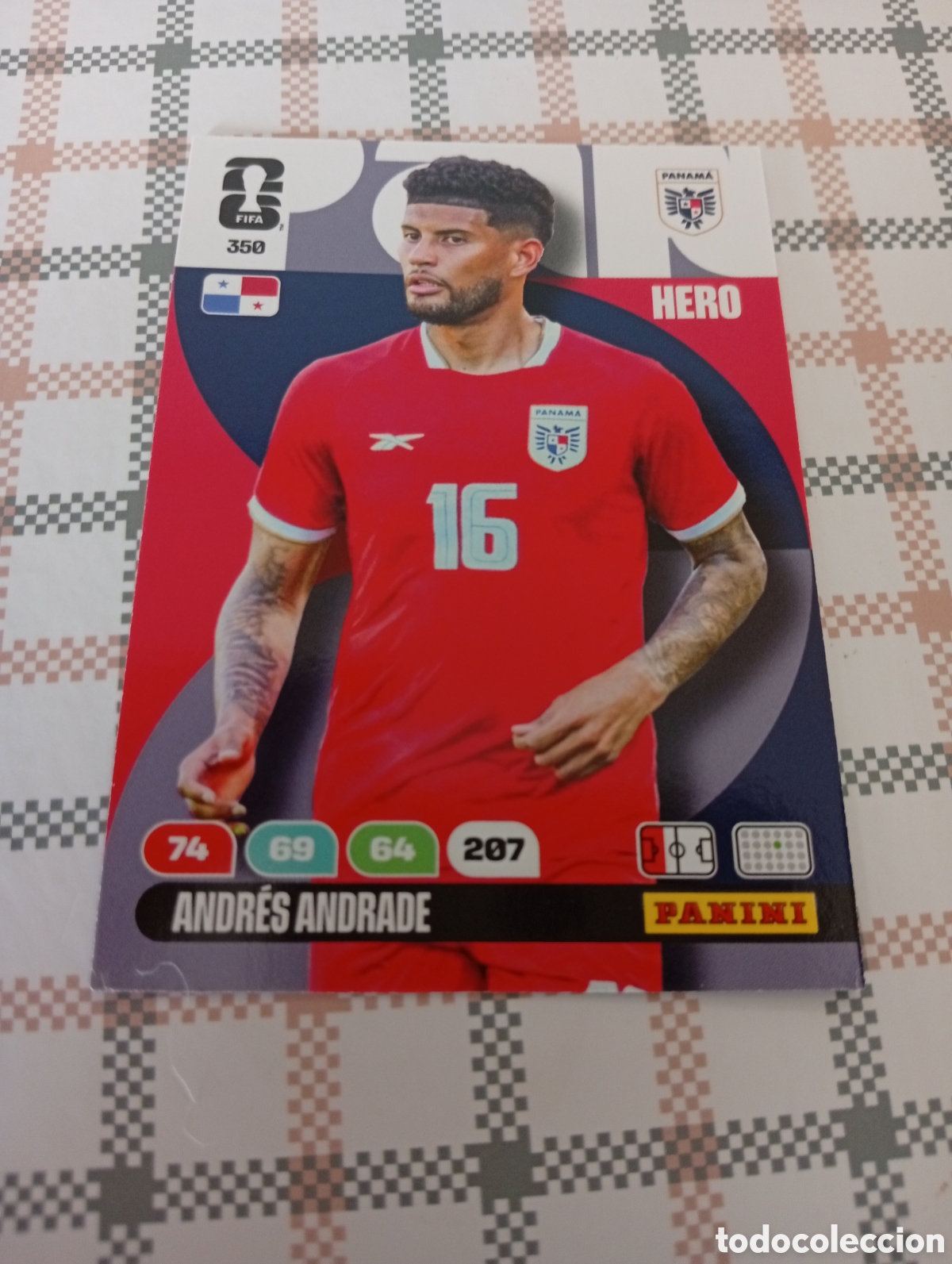 Fu&szlig;ball-Sticker: 350 ANDR&Eacute;S ANDRADE PANAM&Aacute; FIFA WORLD CUP MUNDIAL 2026