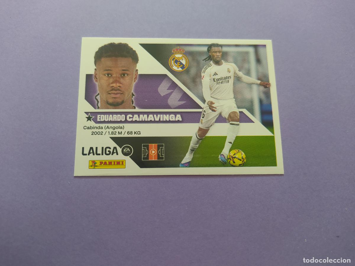 Fu&szlig;ball-Sticker: LIGA ESTE 2026 2027 26 27 NUEVO - REAL MADRID N&ordm; 13 CAMAVINGA