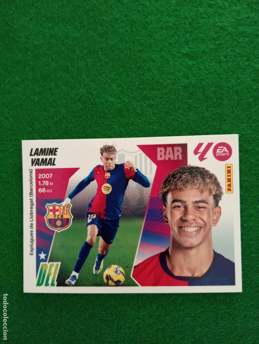 Cartes &agrave; collectionner de Football: LIGA ESTE 2025 2026 FC BARCELONA N&ordm; 19 LAMINE YAMAL