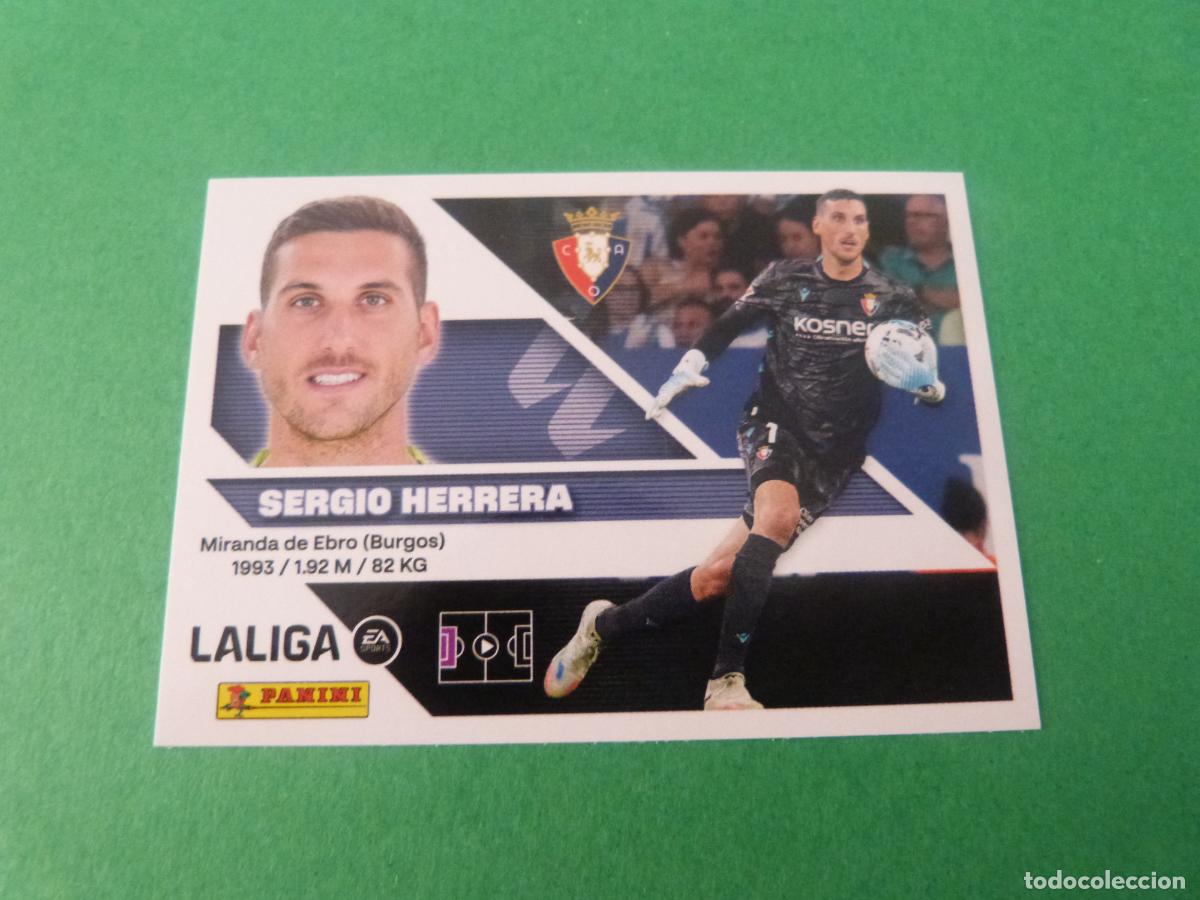 Cartes &agrave; collectionner de Football: CROMO FUTBOL SERGIO HERRERA AT. OSASUNA SIN PEGAR N&ordm; 3 LIGA ESTE 2026-2027/26-27 PANINI