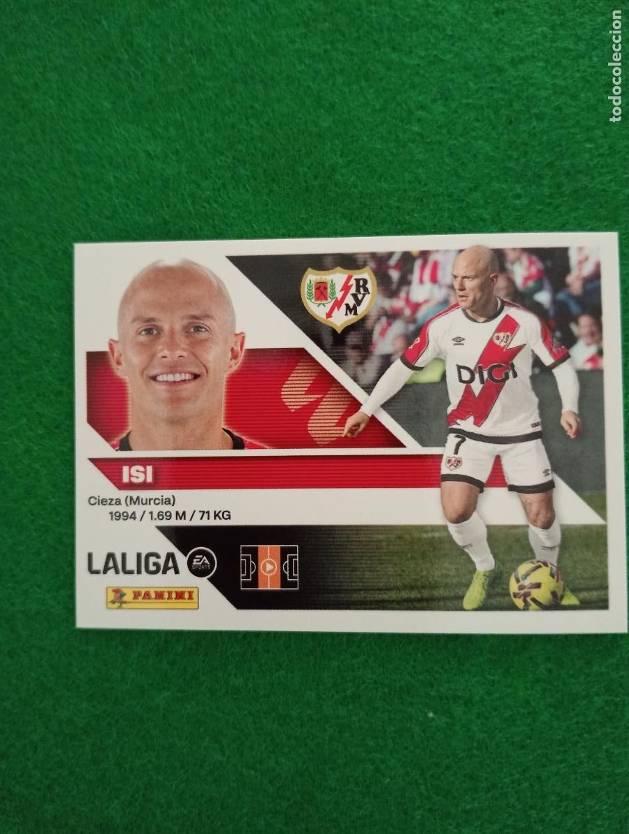 Cartes &agrave; collectionner de Football: LIGA ESTE 2026 2027 RAYO VALLECANO N&ordm; 15 ISI