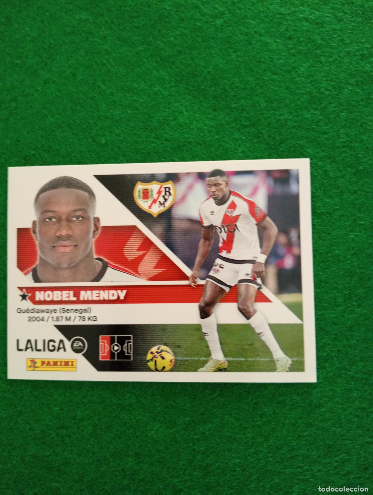 Cartes &agrave; collectionner de Football: LIGA ESTE 2026 2027 RAYO VALLECANO N&ordm; 7 NOBEL MENDY