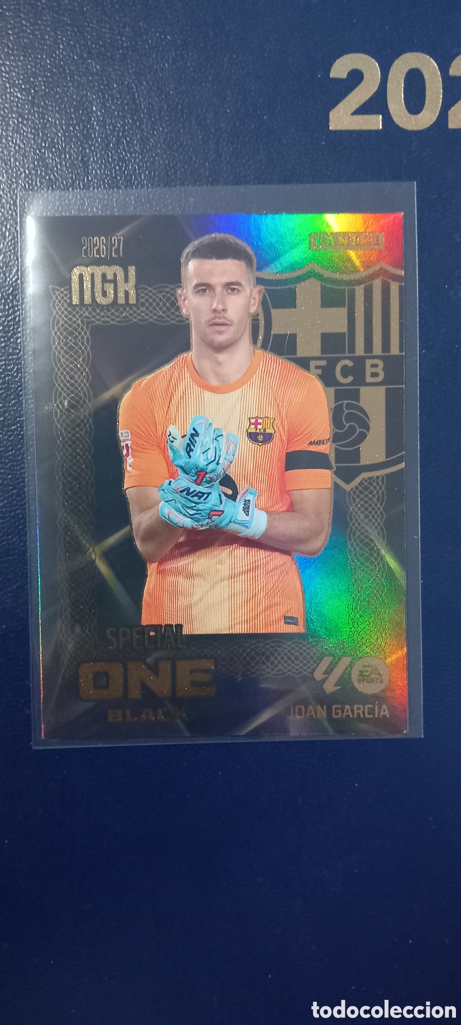 Cromos de f&uacute;tbol: Joan Garc&iacute;a SPECIAL ONE BLACK MEGACRACKS 2026 2027